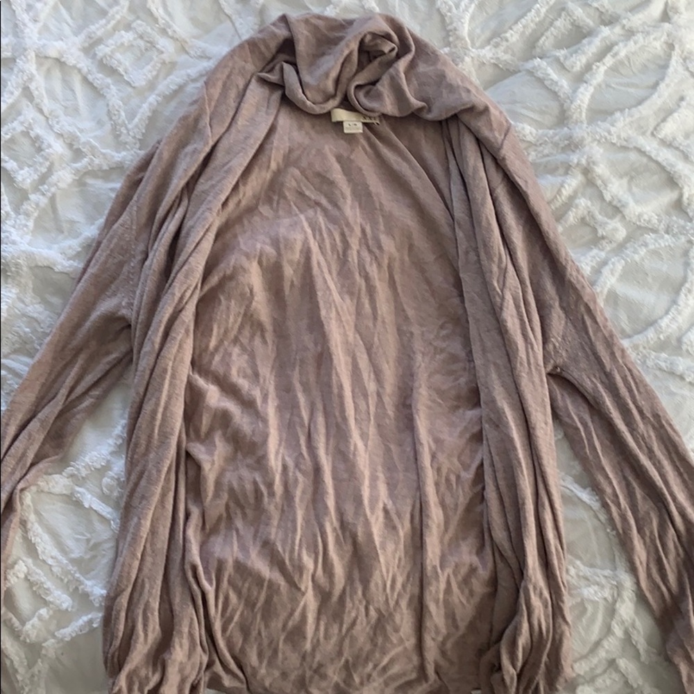 Light pink / purple cardigan!! :)) size large!!!